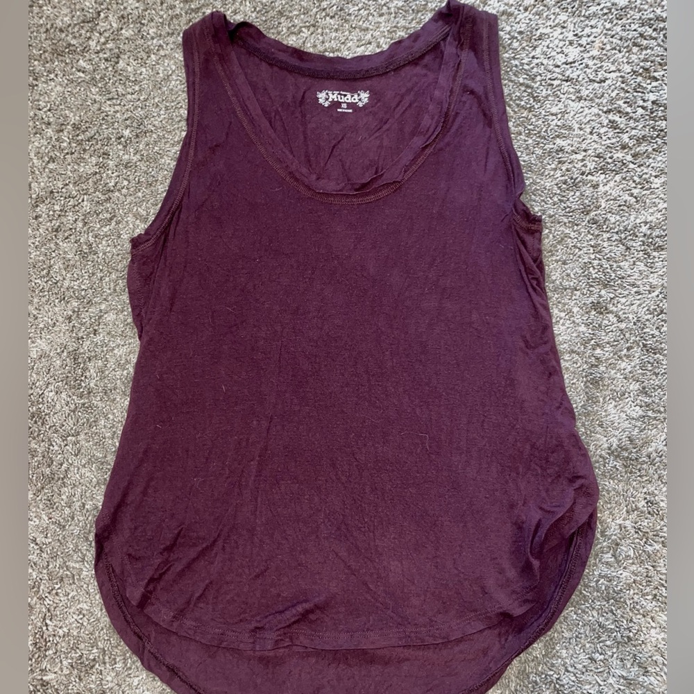 Mudd loose fitting tank top